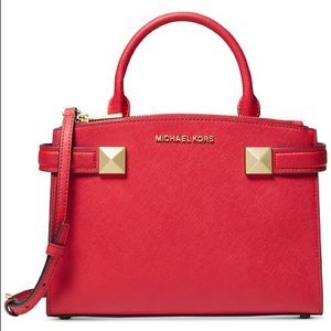 NWT Michael Kors Small Karla East West Satchel